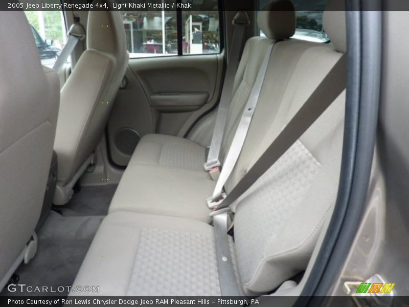 Light Khaki Metallic / Khaki 2005 Jeep Liberty Renegade 4x4