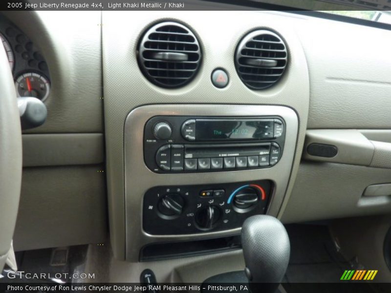 Light Khaki Metallic / Khaki 2005 Jeep Liberty Renegade 4x4