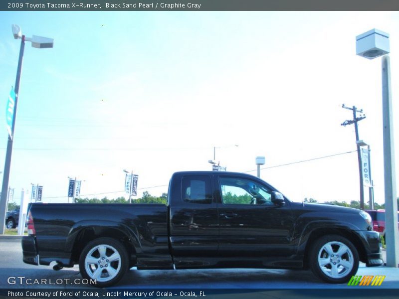  2009 Tacoma X-Runner Black Sand Pearl