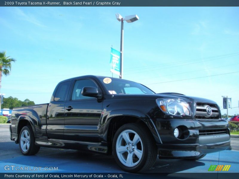 Front 3/4 View of 2009 Tacoma X-Runner