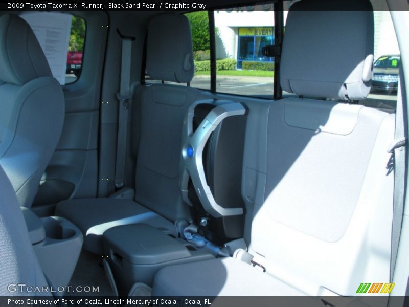 Black Sand Pearl / Graphite Gray 2009 Toyota Tacoma X-Runner