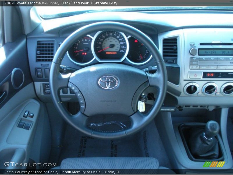 Dashboard of 2009 Tacoma X-Runner