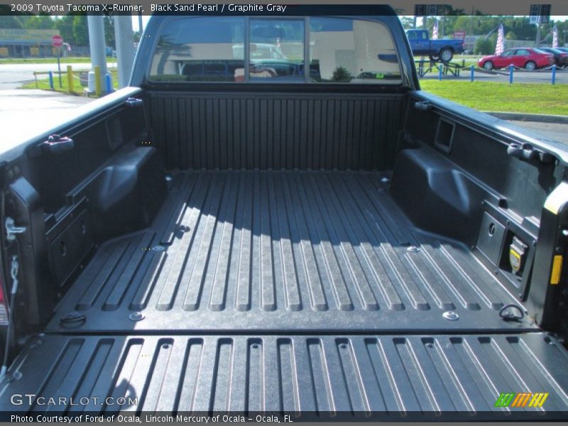 Black Sand Pearl / Graphite Gray 2009 Toyota Tacoma X-Runner