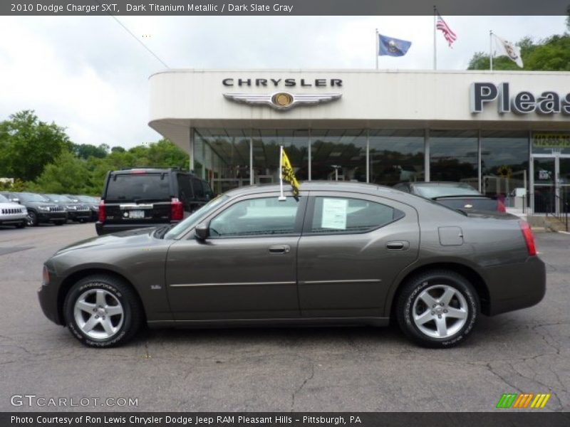 Dark Titanium Metallic / Dark Slate Gray 2010 Dodge Charger SXT