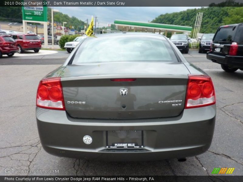 Dark Titanium Metallic / Dark Slate Gray 2010 Dodge Charger SXT