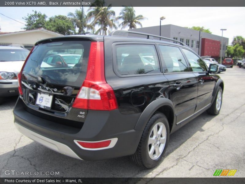 Black / Anthracite Black 2008 Volvo XC70 AWD