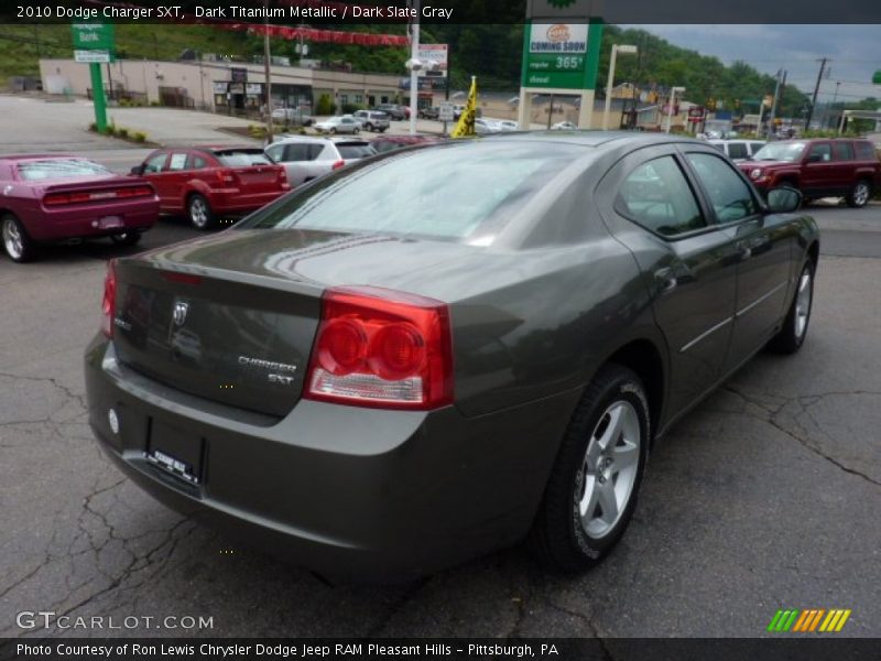 Dark Titanium Metallic / Dark Slate Gray 2010 Dodge Charger SXT
