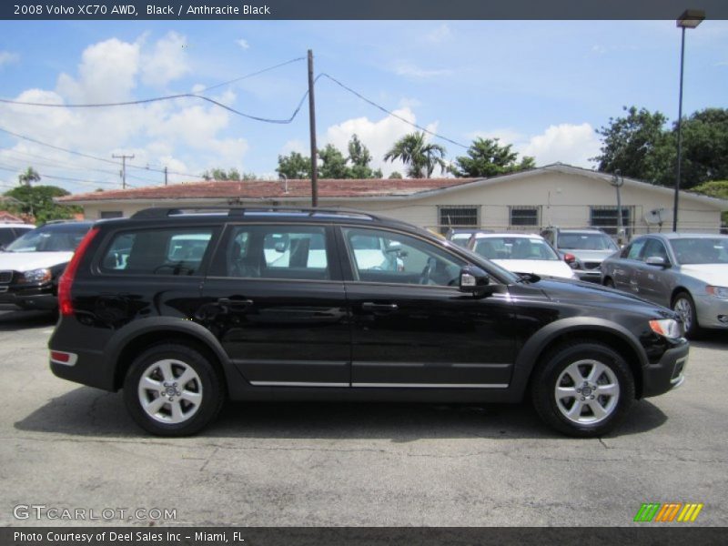 Black / Anthracite Black 2008 Volvo XC70 AWD