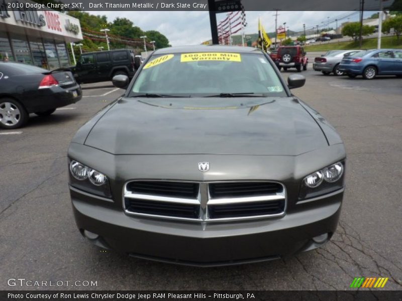 Dark Titanium Metallic / Dark Slate Gray 2010 Dodge Charger SXT