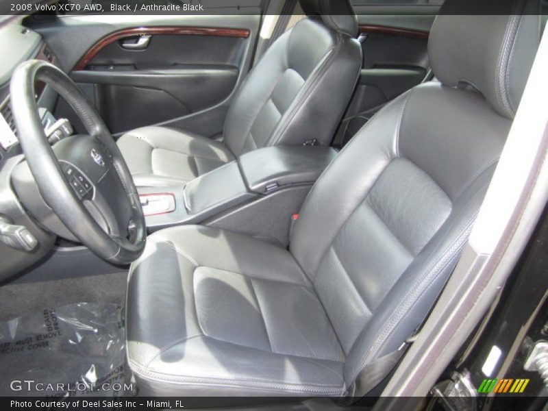 Black / Anthracite Black 2008 Volvo XC70 AWD