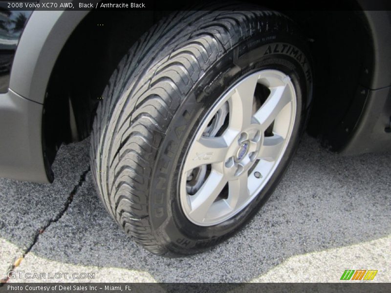 Black / Anthracite Black 2008 Volvo XC70 AWD