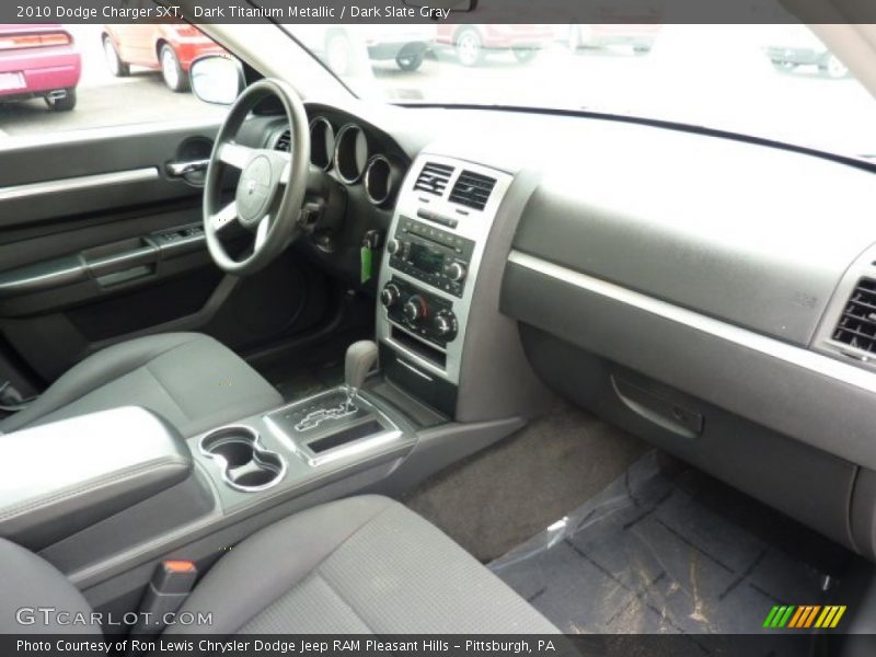 Dark Titanium Metallic / Dark Slate Gray 2010 Dodge Charger SXT