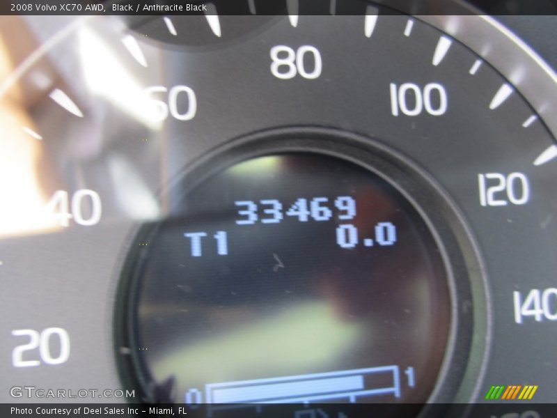 Black / Anthracite Black 2008 Volvo XC70 AWD