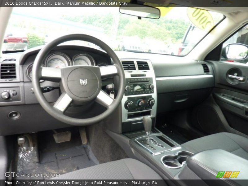 Dark Titanium Metallic / Dark Slate Gray 2010 Dodge Charger SXT