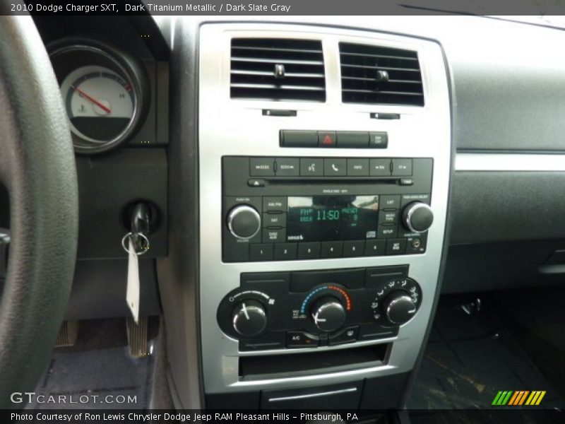 Dark Titanium Metallic / Dark Slate Gray 2010 Dodge Charger SXT