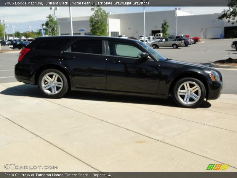 Brilliant Black Crystal Pearl / Dark Slate Gray/Light Graystone 2006 Dodge Magnum
