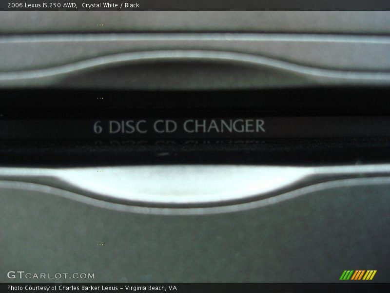 Crystal White / Black 2006 Lexus IS 250 AWD
