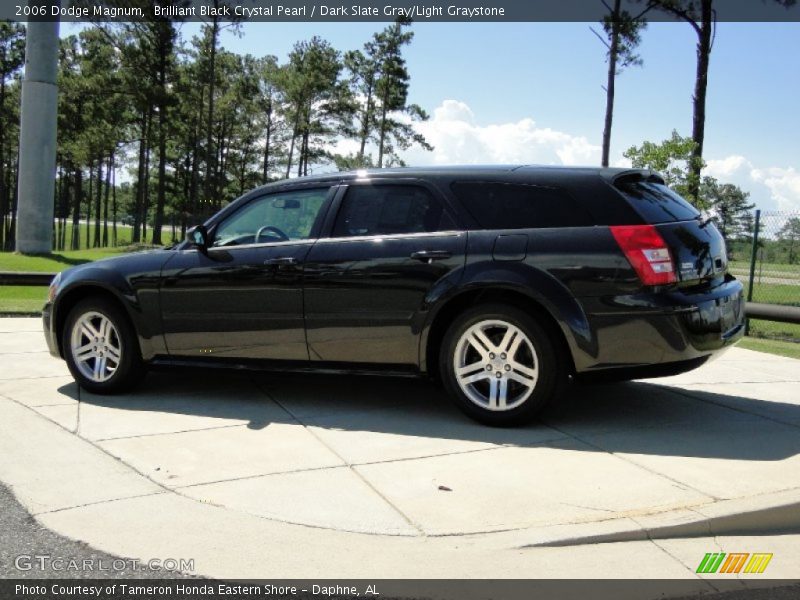 Brilliant Black Crystal Pearl / Dark Slate Gray/Light Graystone 2006 Dodge Magnum