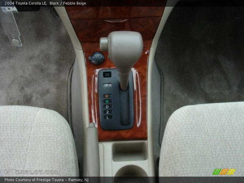 Black / Pebble Beige 2004 Toyota Corolla LE