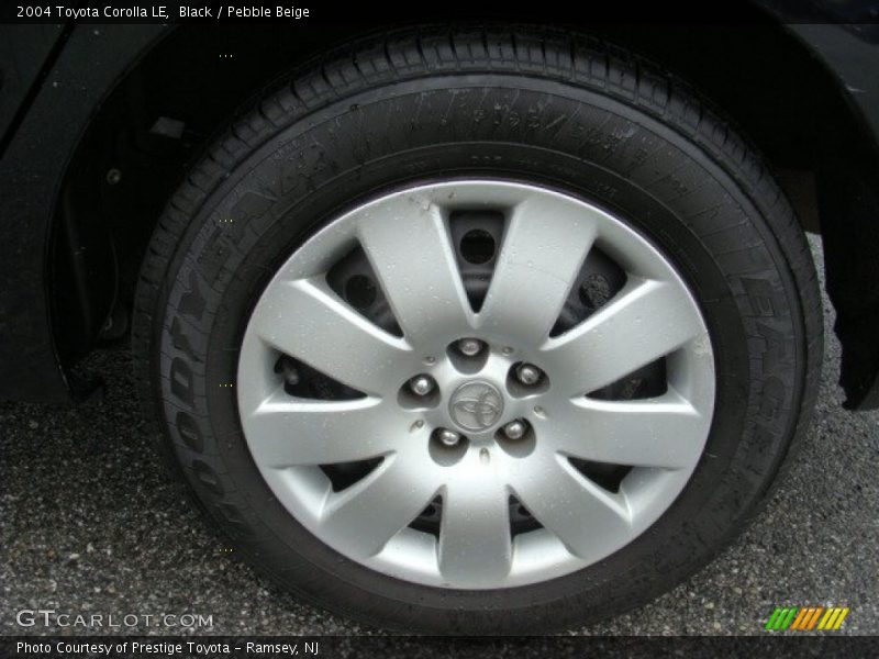 Black / Pebble Beige 2004 Toyota Corolla LE
