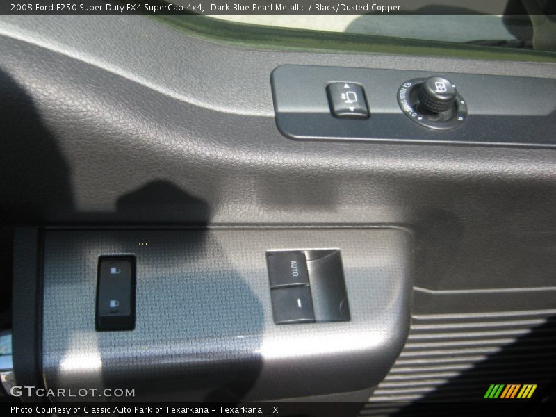 Dark Blue Pearl Metallic / Black/Dusted Copper 2008 Ford F250 Super Duty FX4 SuperCab 4x4