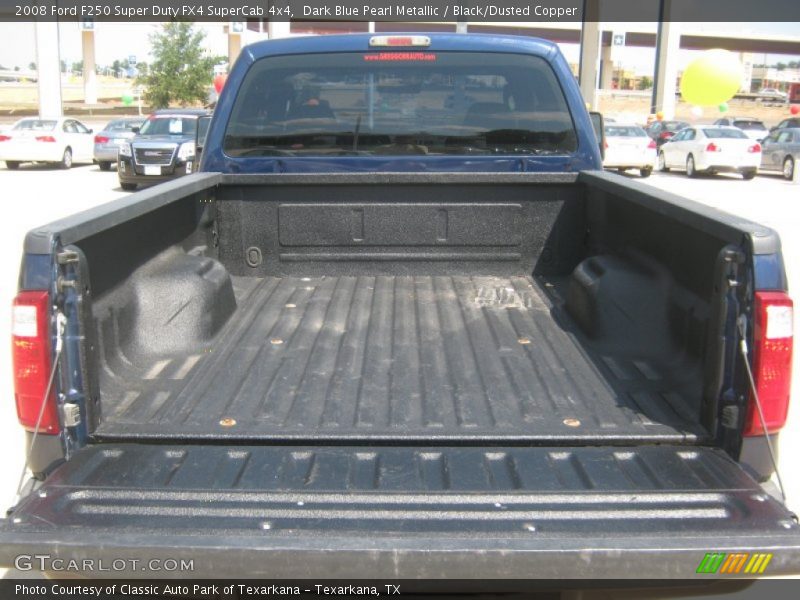 Dark Blue Pearl Metallic / Black/Dusted Copper 2008 Ford F250 Super Duty FX4 SuperCab 4x4