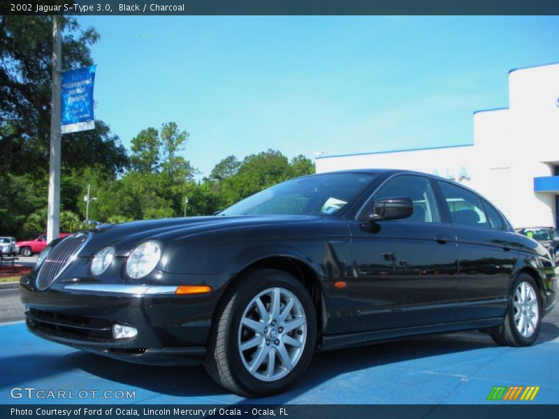 Black / Charcoal 2002 Jaguar S-Type 3.0