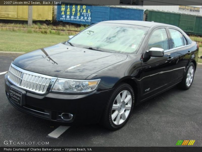 Black / Sand 2007 Lincoln MKZ Sedan
