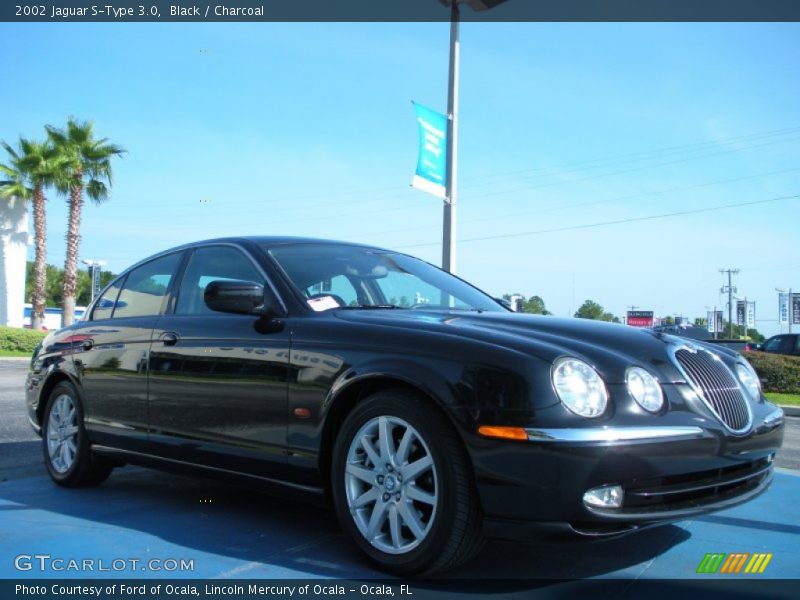 Black / Charcoal 2002 Jaguar S-Type 3.0