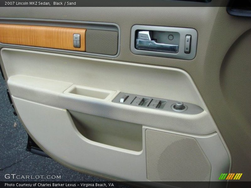 Black / Sand 2007 Lincoln MKZ Sedan