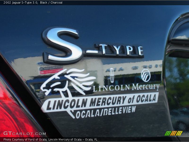 Black / Charcoal 2002 Jaguar S-Type 3.0