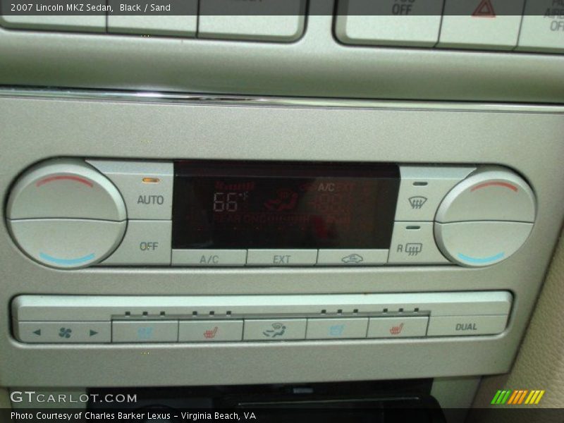 Black / Sand 2007 Lincoln MKZ Sedan