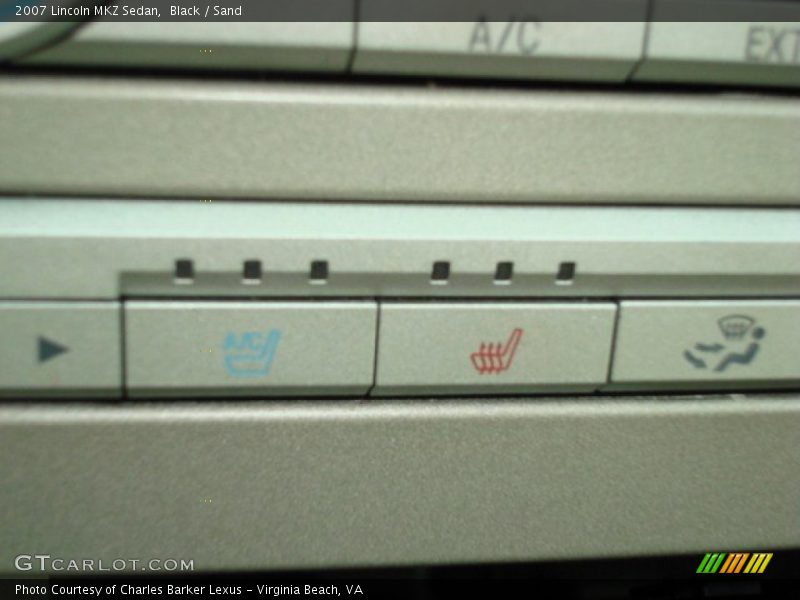 Black / Sand 2007 Lincoln MKZ Sedan