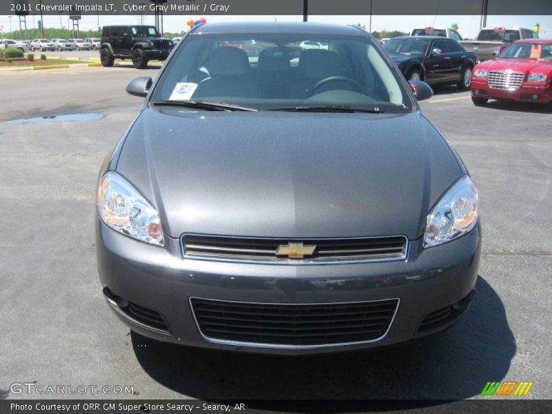 Cyber Gray Metallic / Gray 2011 Chevrolet Impala LT