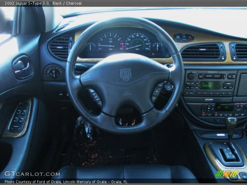 Black / Charcoal 2002 Jaguar S-Type 3.0