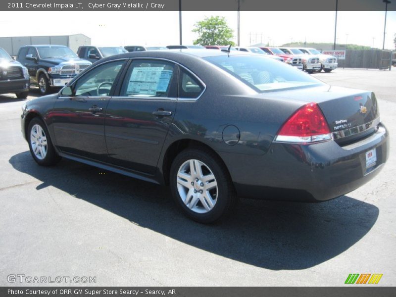 Cyber Gray Metallic / Gray 2011 Chevrolet Impala LT