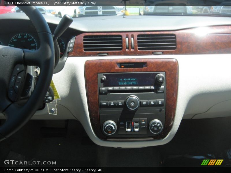 Cyber Gray Metallic / Gray 2011 Chevrolet Impala LT