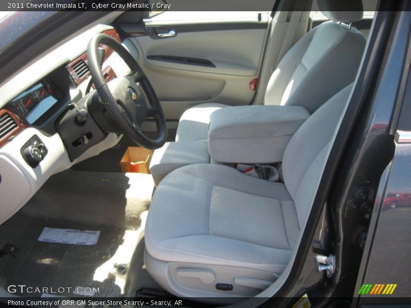 Cyber Gray Metallic / Gray 2011 Chevrolet Impala LT