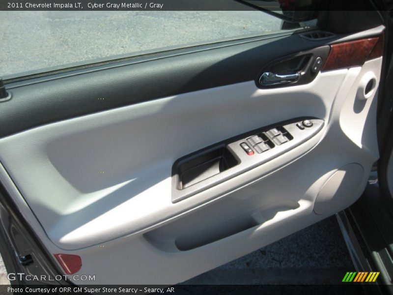 Cyber Gray Metallic / Gray 2011 Chevrolet Impala LT