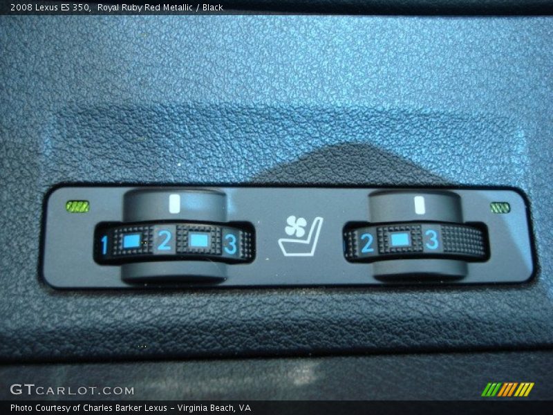 Controls of 2008 ES 350