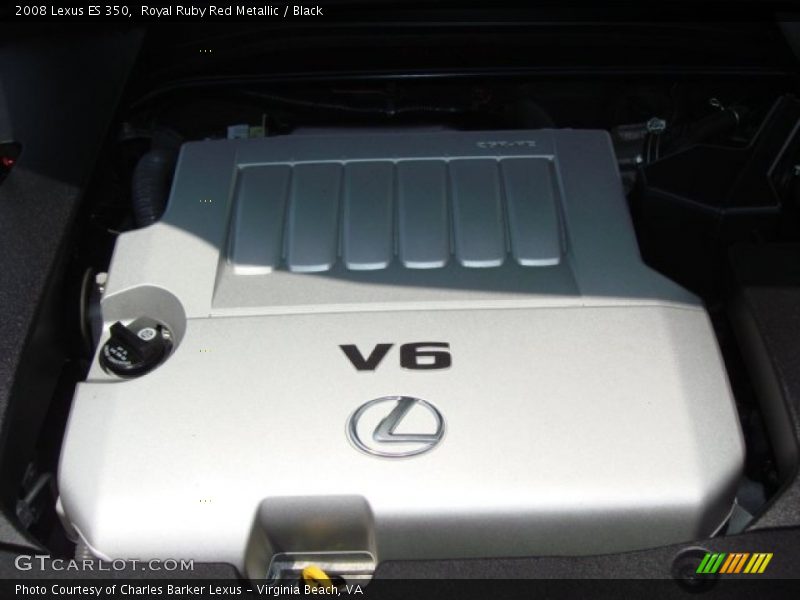  2008 ES 350 Engine - 3.5 Liter DOHC 24-Valve VVT V6