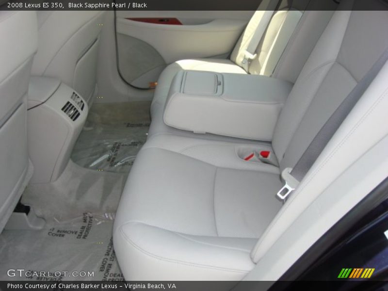 Black Sapphire Pearl / Black 2008 Lexus ES 350