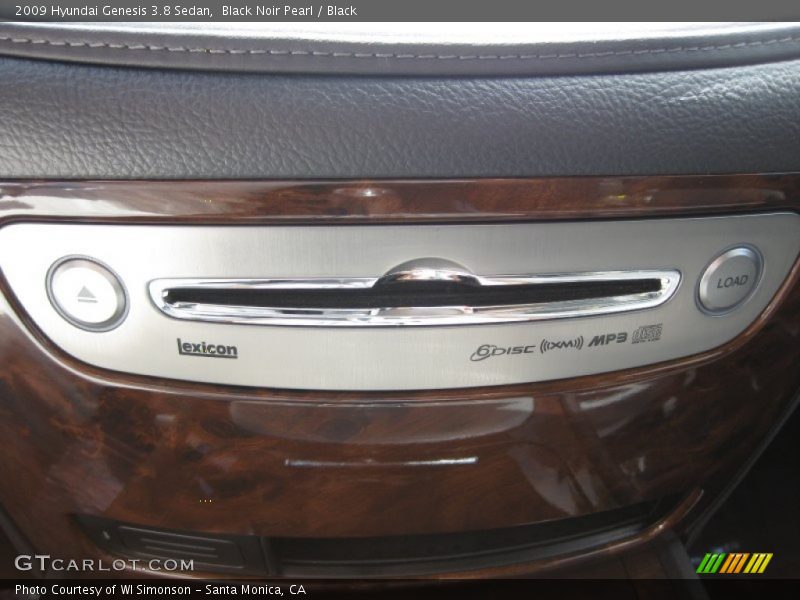 Black Noir Pearl / Black 2009 Hyundai Genesis 3.8 Sedan