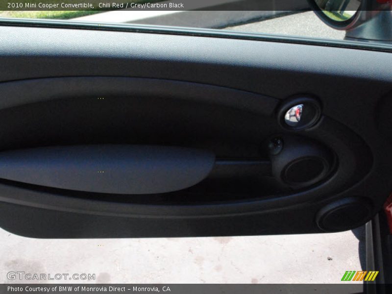 Chili Red / Grey/Carbon Black 2010 Mini Cooper Convertible