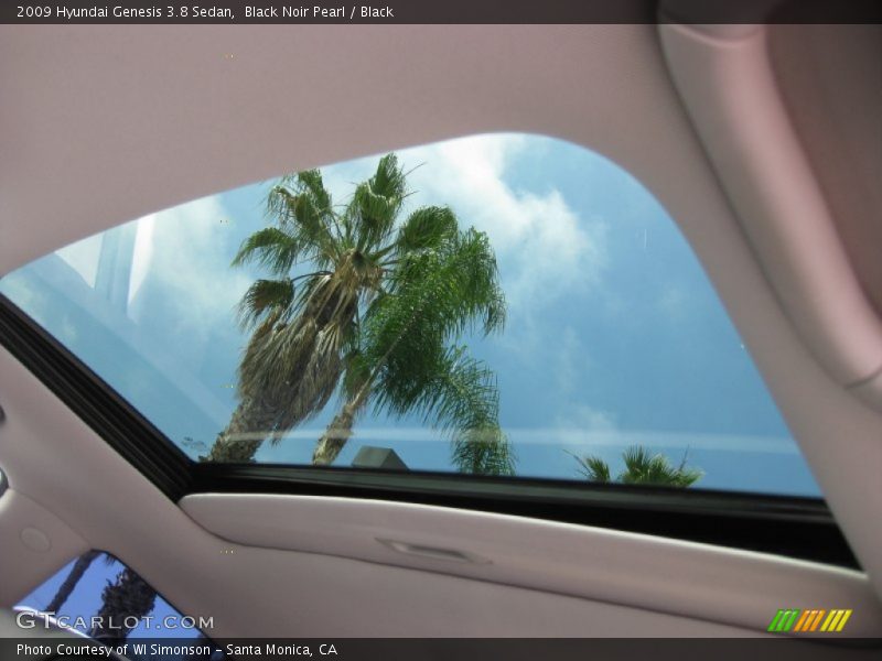 Black Noir Pearl / Black 2009 Hyundai Genesis 3.8 Sedan