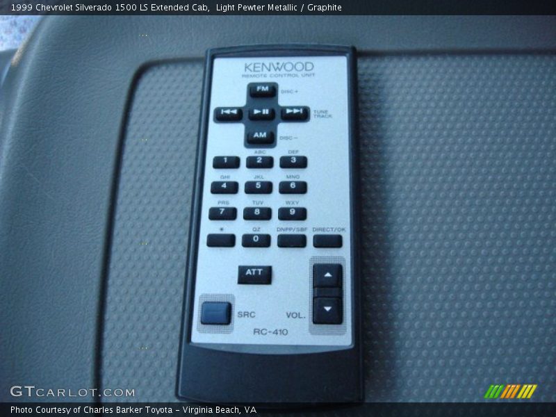 Light Pewter Metallic / Graphite 1999 Chevrolet Silverado 1500 LS Extended Cab