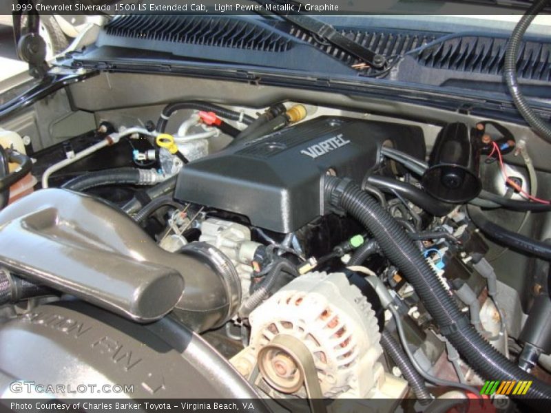 1999 Silverado 1500 LS Extended Cab Engine - 5.3 Liter OHV 16-Valve V8