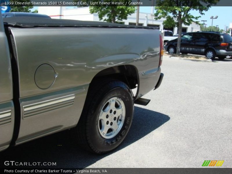 Light Pewter Metallic / Graphite 1999 Chevrolet Silverado 1500 LS Extended Cab