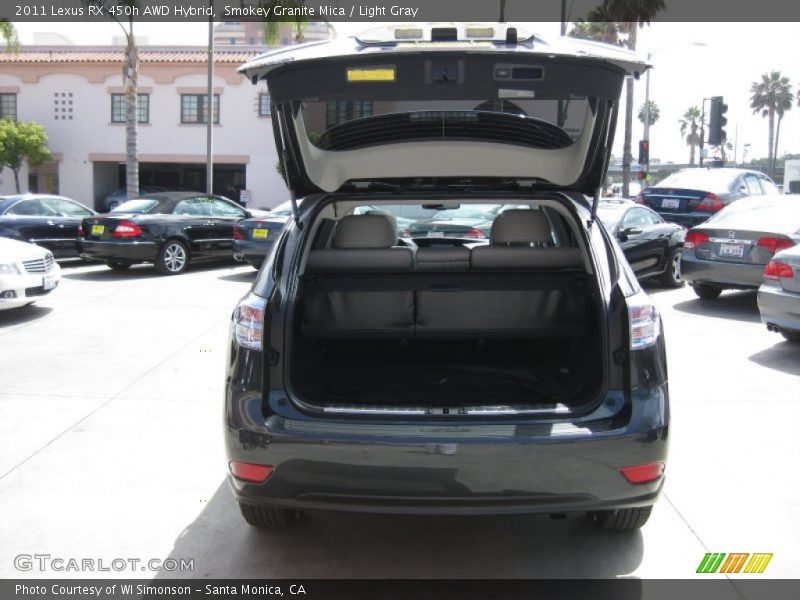 Smokey Granite Mica / Light Gray 2011 Lexus RX 450h AWD Hybrid