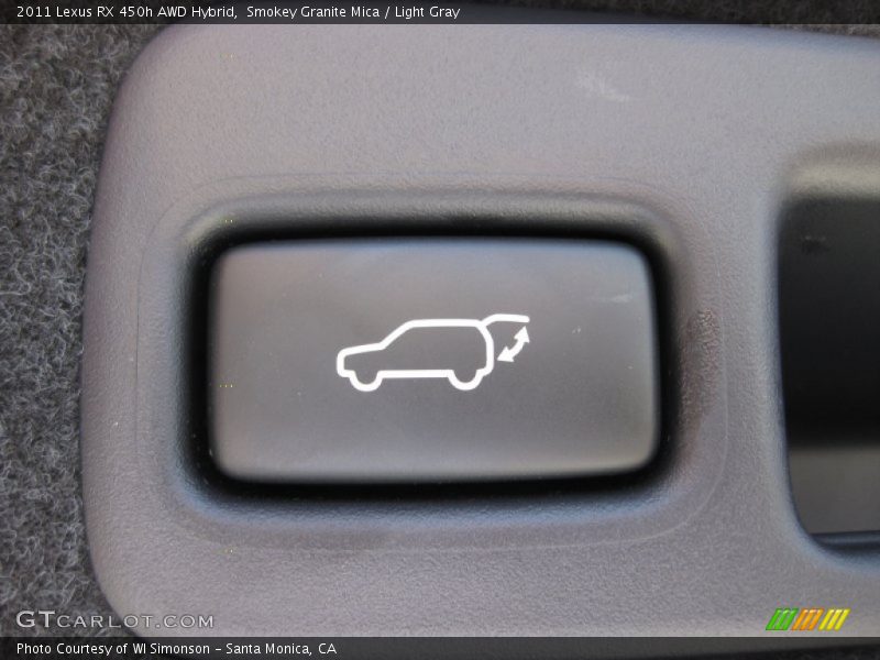 Smokey Granite Mica / Light Gray 2011 Lexus RX 450h AWD Hybrid